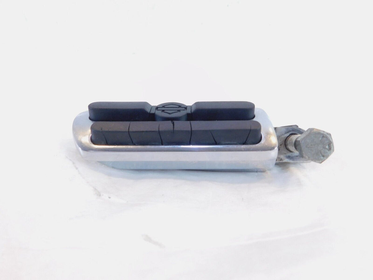 Harley Touring FXR Dyna Sportster & Softail Chrome & Rubber Footpeg Footrest