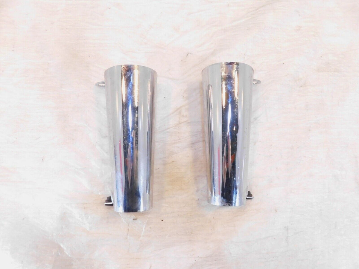 Kawasaki VN1500 Vulcan 1500 Classic Nomad Fi Front Fork Shield Cover Guards - C3 Cycle