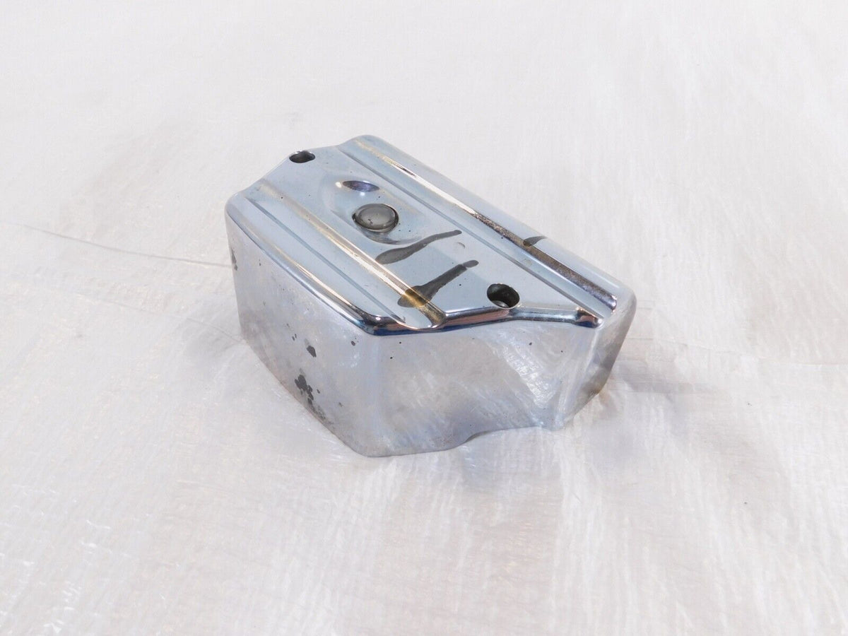 Harley Davidson Sportster 883 1100 1200 Chrome Rear Master Cylinder Cover - C3 Cycle