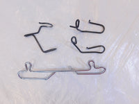 1987-2007 Honda VT1100 Spirit Shadow 1100 Front Handlebar Wire Cable Guides - C3 Cycle