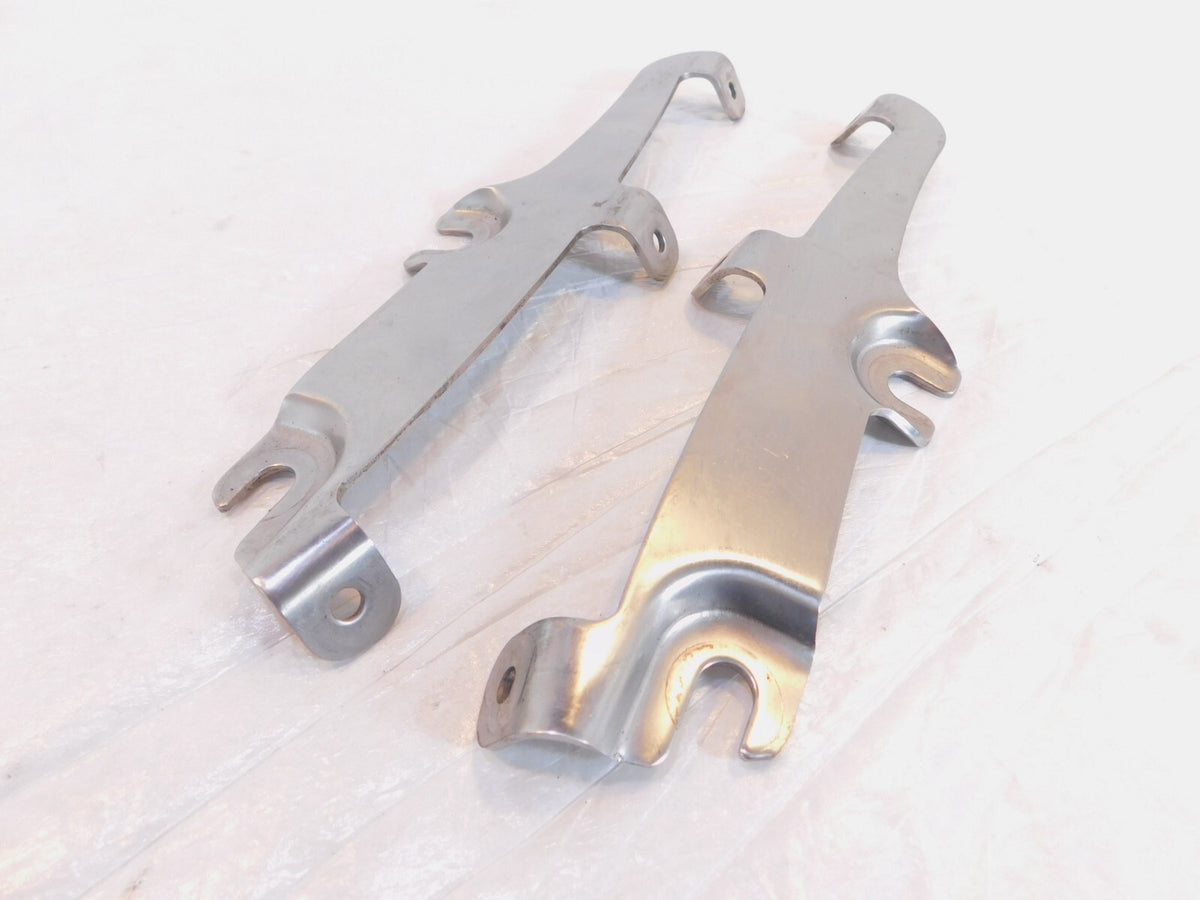 Harley Davidson Sportster 883 1200 Custom Pair Front Windshield Mount Brackets - C3 Cycle