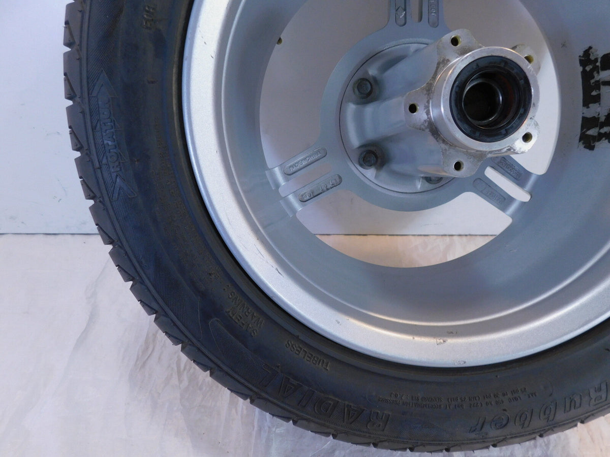 2008 08 Can-Am Spyder GS Roadster 990 SE5 Silver Rear Wheel Rim & Tire -15" x 7" - C3 Cycle
