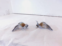94-03 Honda Magna VF750 VF750C Front Left/Right Footpeg Footrest Mount Brackets - C3 Cycle
