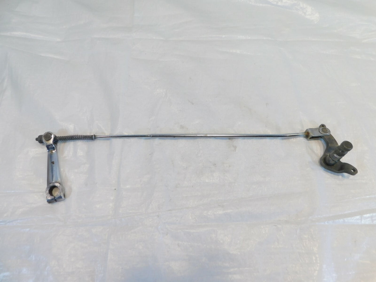 89-98 Honda PC800 Pacific Coast 800 Brake Pedal Pivot Shaft & Linkage Rod Shafts - C3 Cycle