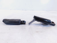 Harley Sportster 1200 Nightster & Iron V-Rod Black Front Footpeg Footrests - C3 Cycle