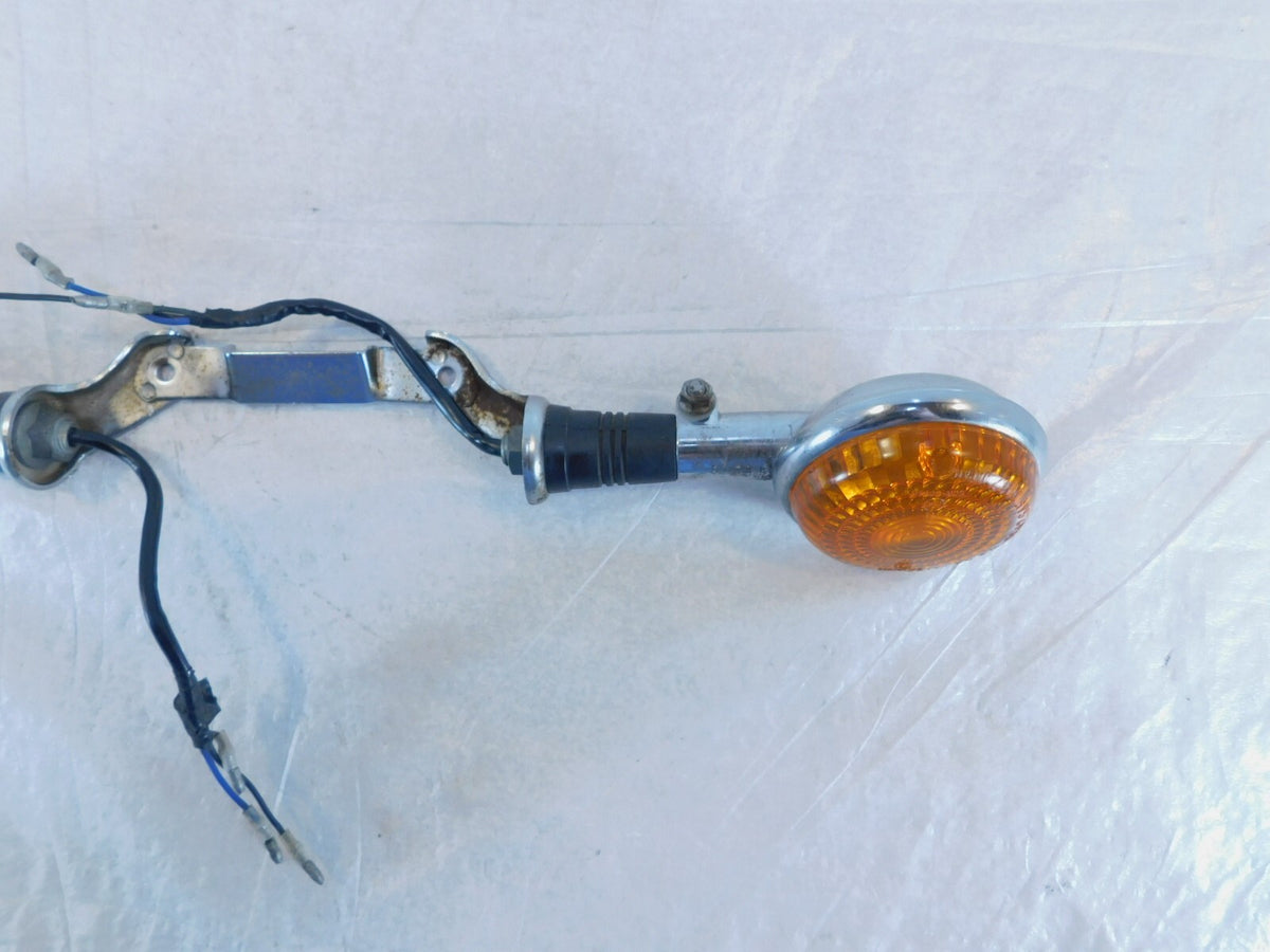 Yamaha Virago 700 750 1100 XV750 Front Turn Signal Indicators w/ Mount Bracket - C3 Cycle
