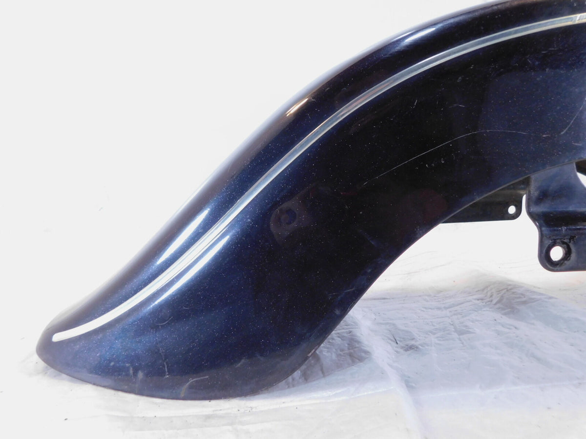 Kawasaki VN1500 Vulcan 1500 Classic Black Front Mudguard Wheel Cover Fender - C3 Cycle