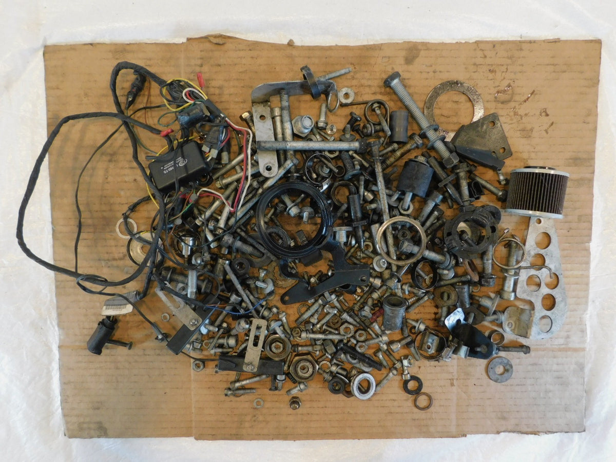 2006 06 BMW F650GS F650 GS Misc Hardware Nuts Bolts & Brackets Parts Box Lot - C3 Cycle