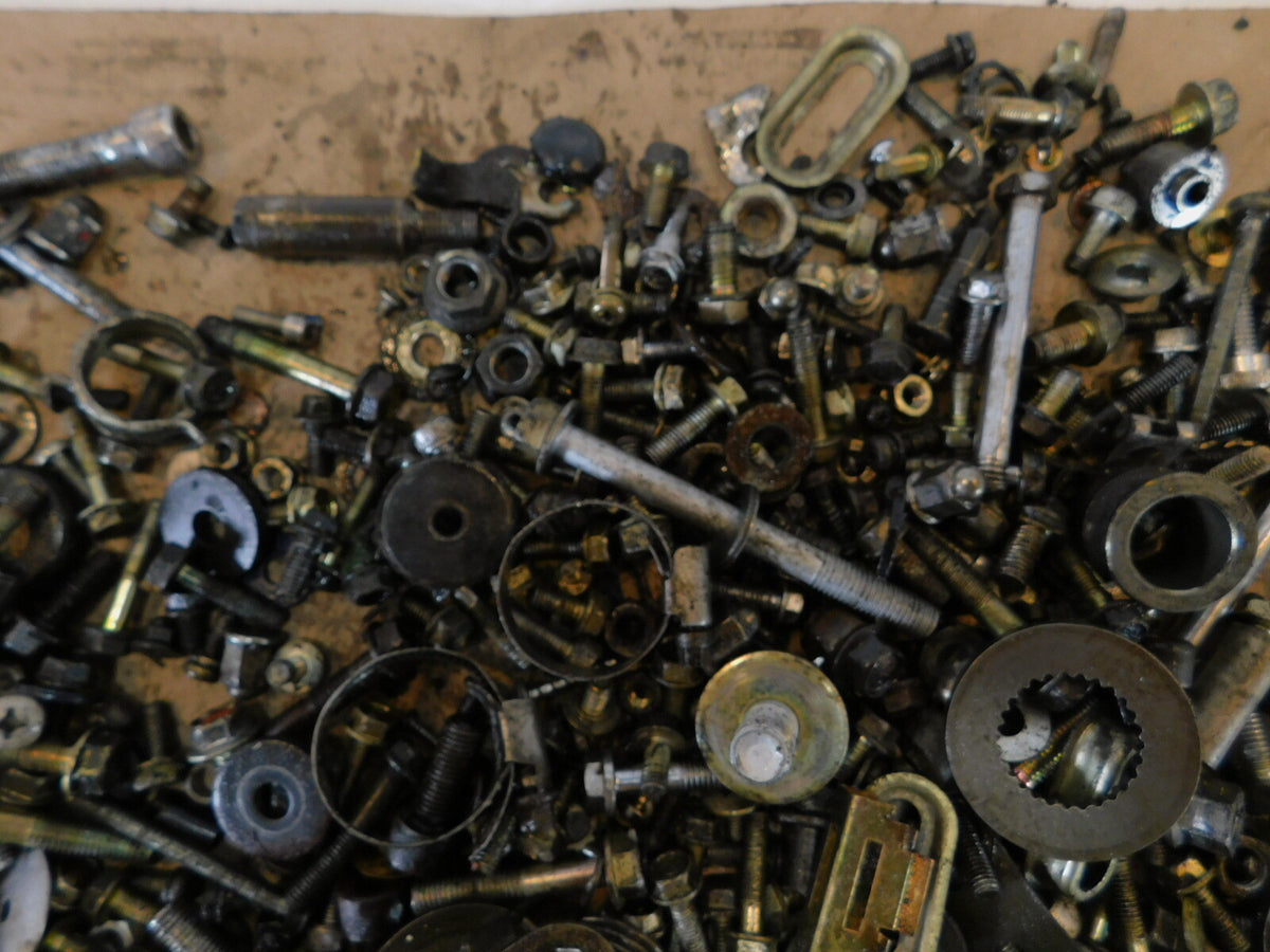 1988 Honda Goldwing 1500 GL1500 Miscellaneous Nuts Bolts Brackets & Parts Lot - C3 Cycle
