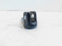 Harley Dyna Super Glide & Low Rider Black Left Passenger Footpeg Mount Bracket - C3 Cycle