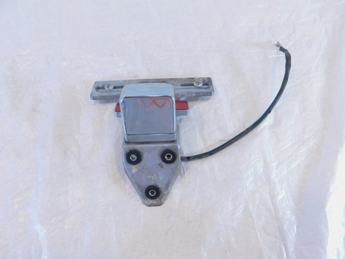 86-04 Suzuki Savage 650 LS650 Rear Fender License Plate Bracket & Tag Light Lamp - C3 Cycle