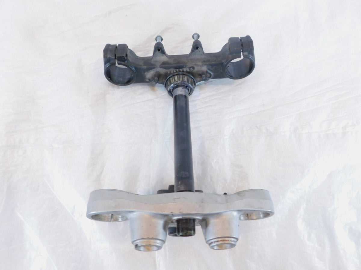 BMW F650 Funduro F650ST Front Fork Triple Tree Steering Stem w/ Lock - No Key - C3 Cycle