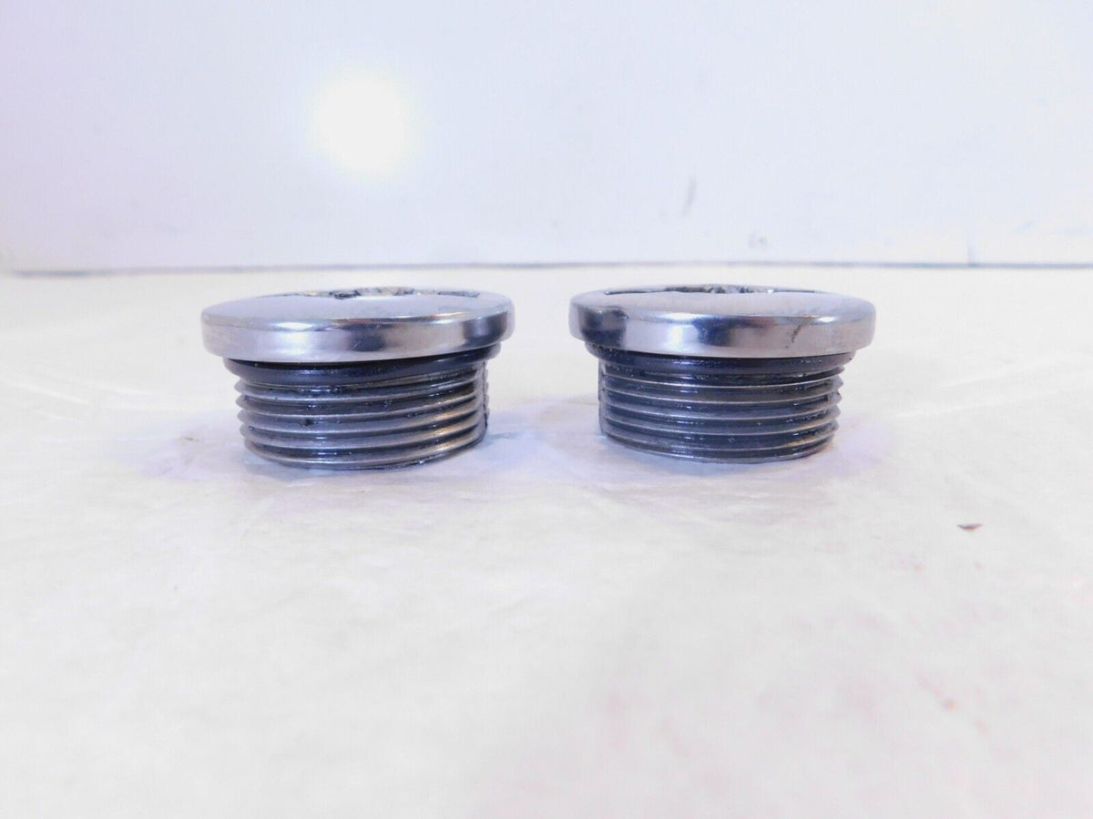86 & 87 Harley Davidson Sportster 883 & 1100 Front Fork Tube Plug Caps 45993-86 - C3 Cycle
