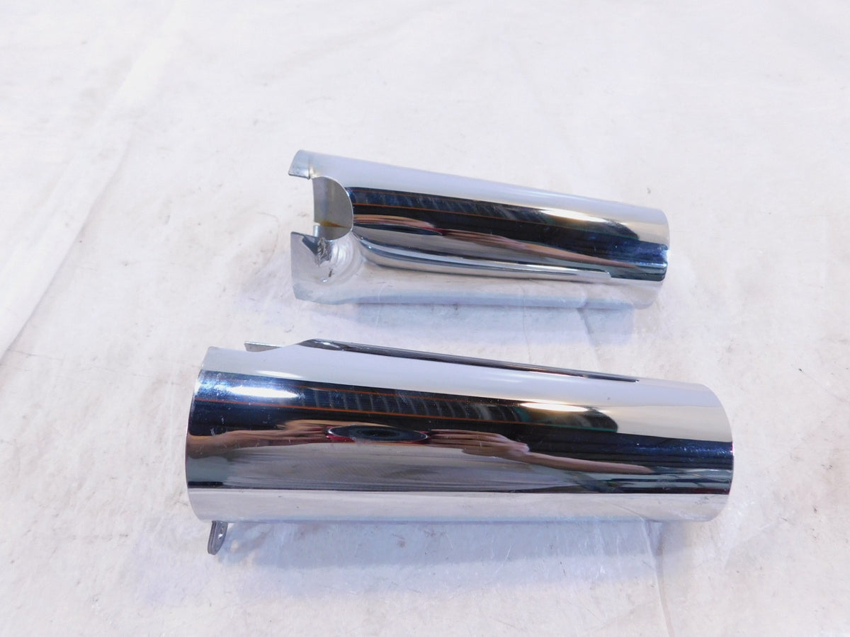Kawasaki Vulcan VN1500 1500 Classic 800 Upper Front Fork Steering Stem Covers - C3 Cycle