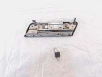 Kawasaki Vulcan 1500 VN1500 Classic Black Left Saddlebag Latch Cover & Key - C3 Cycle