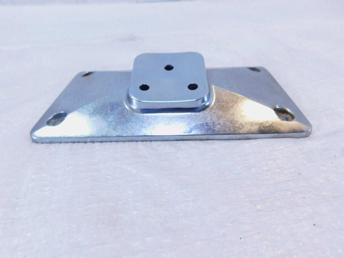 Harley Davidson Touring Dyna & Softail Chrome Rear License Plate Bracket - C3 Cycle