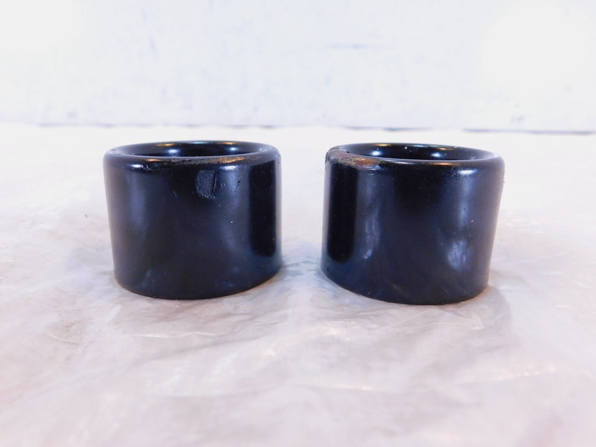 Harley Davidson Sportster 883 & 1200 Black Rear Shock Absorber Top Bolt Covers - C3 Cycle