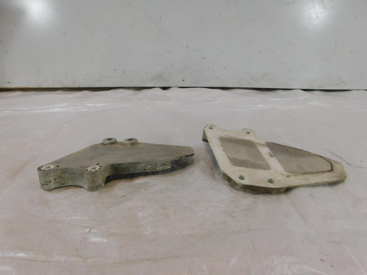 Kawasaki KLX250S KLX 250 Rear Wheel Left/Right Drive Chain Guard Cover Guides - C3 Cycle