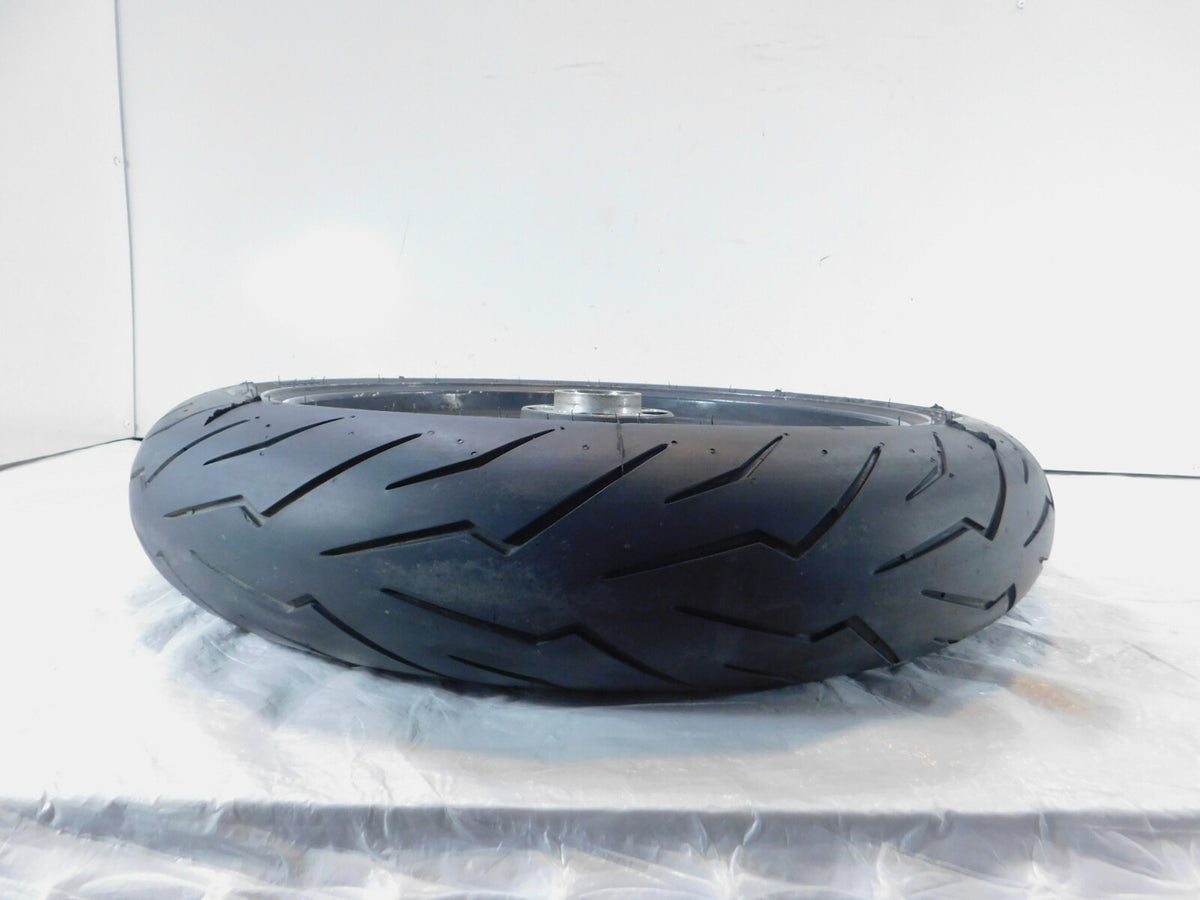 1994-1996 Suzuki RF600R RF600 Black Front Hub 3 Spoke Cast Rim Wheel & Tire - C3 Cycle