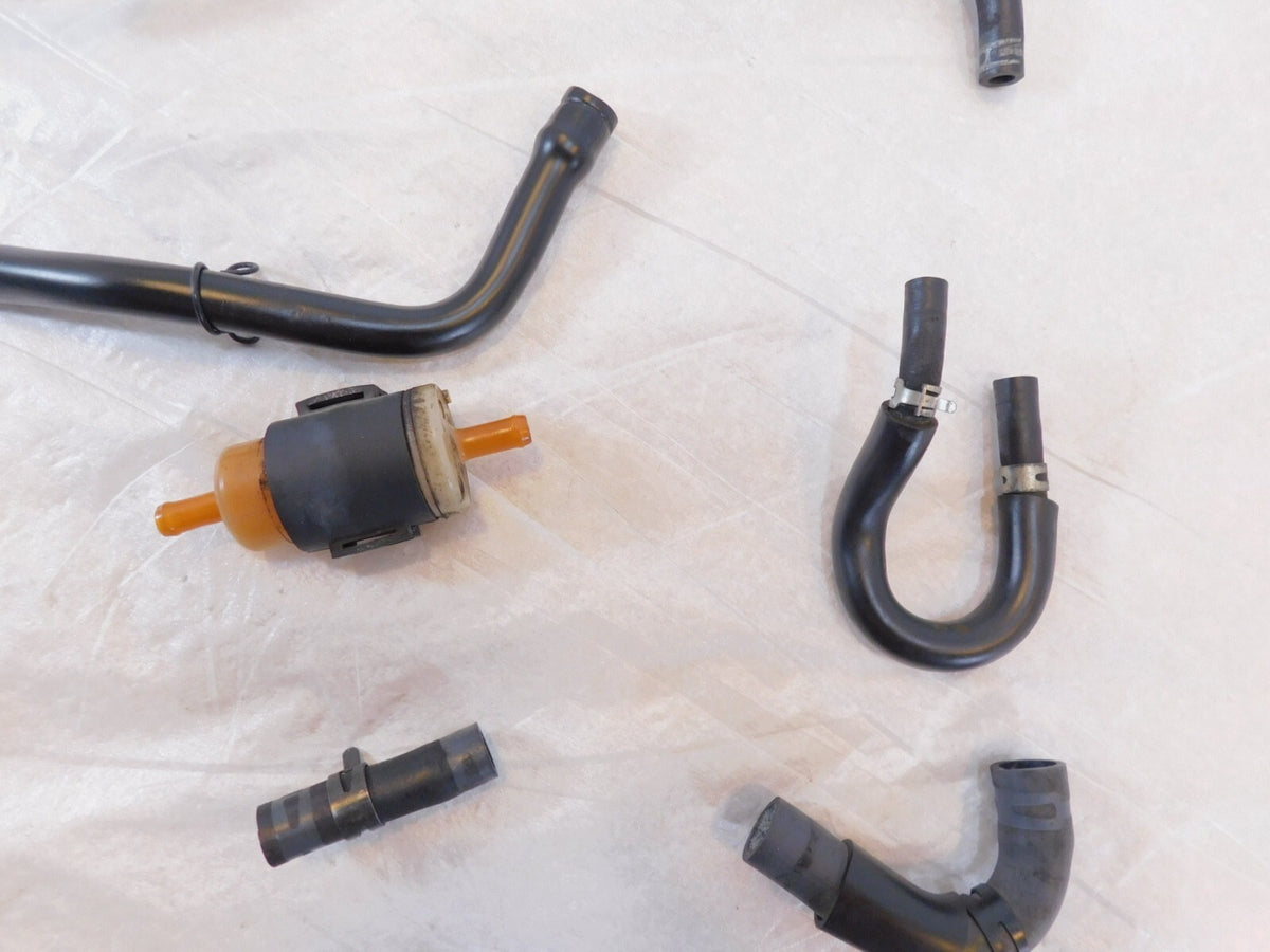 2015 15 Yamaha V-Star 650 Custom Motor Coolant Water Air Hose Pipe Line Box Lot - C3 Cycle