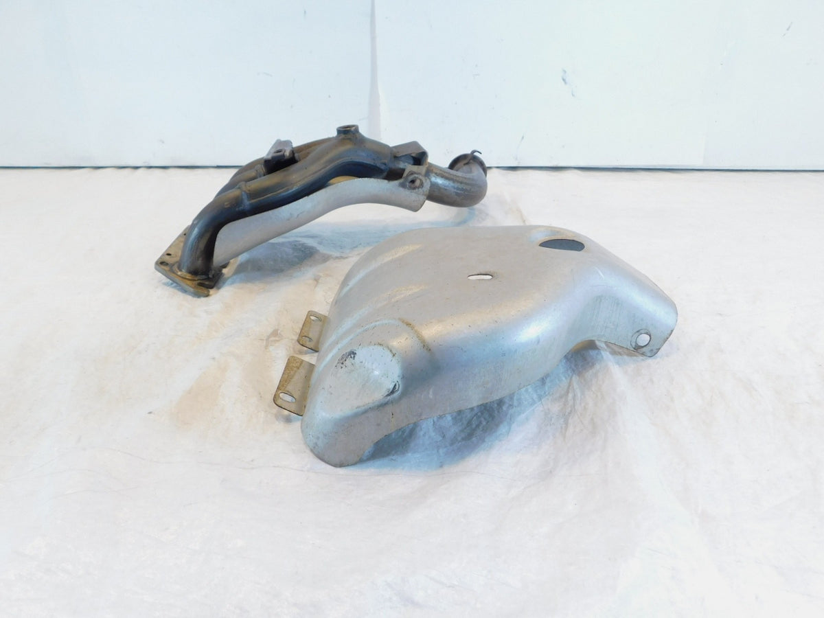 Can-Am Ryker 900 ACE & Rally Engine Exhaust Header Manifold Down Pipes & Shield - C3 Cycle