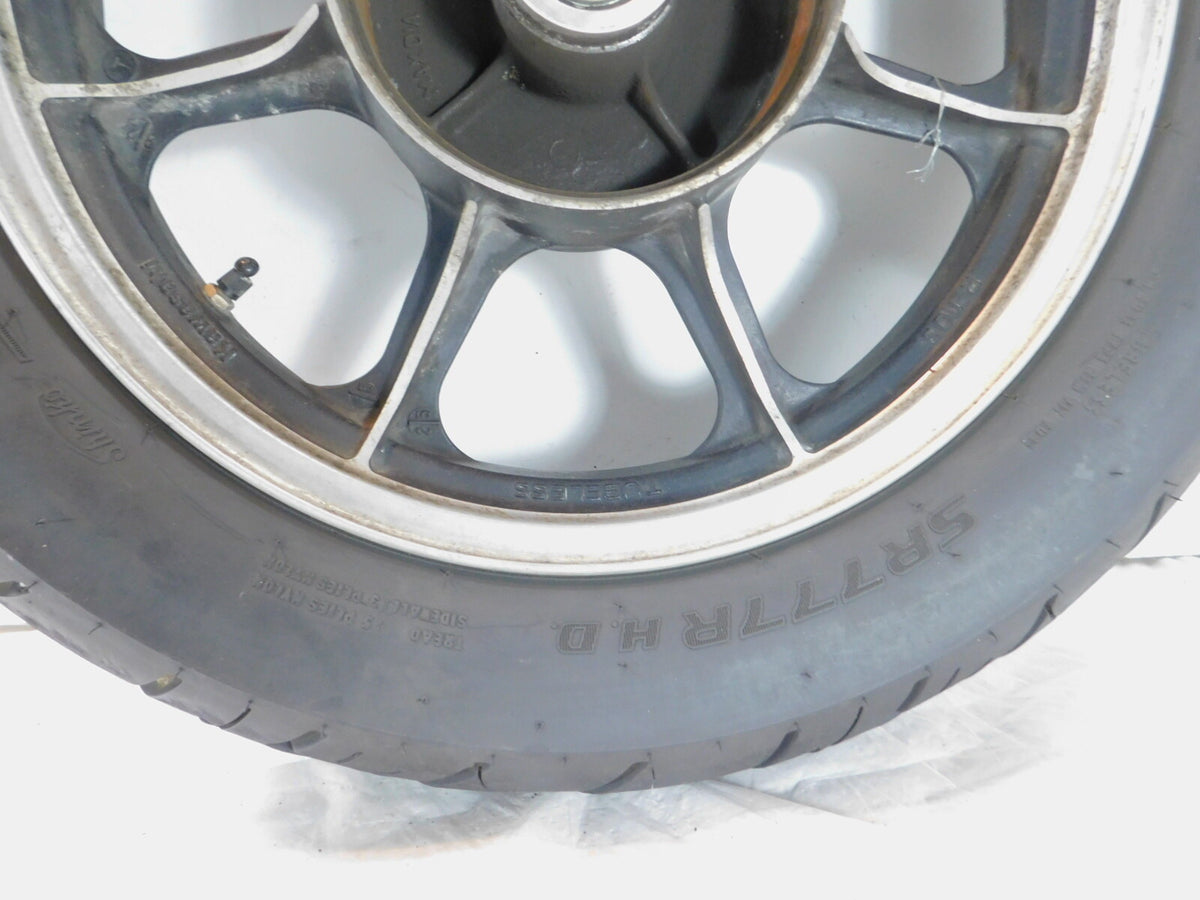 Kawasaki LTD Belt KZ440 KZ440D Rear Spoked Wheel Rim & Tire 16" x 2.5" - C3 Cycle