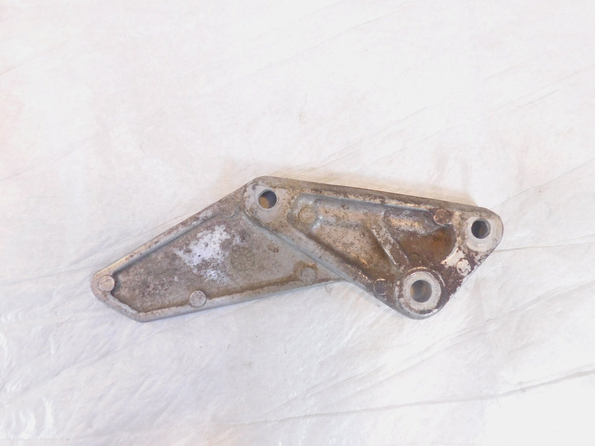 1994-1995 Honda CB1000 CB 1000 Silver Front Left Footrest Foot Peg Bracket Mount - C3 Cycle