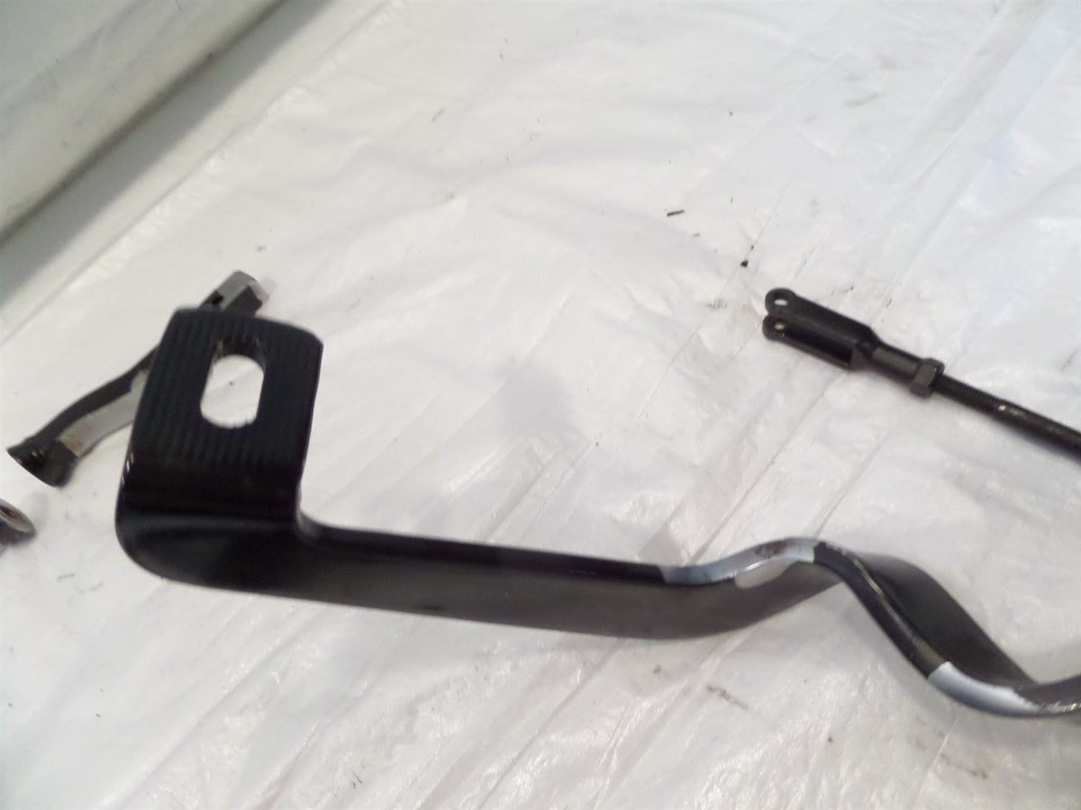1991 Harley Davidson Sportster 883 Black Forward Brake & Shift Controls Parts - C3 Cycle