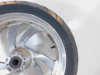 2006 2007 2008 Victory Kingpin & Vegas Silver Cast Rear Wheel Rim w/ Tire 18"x5" - C3 Cycle