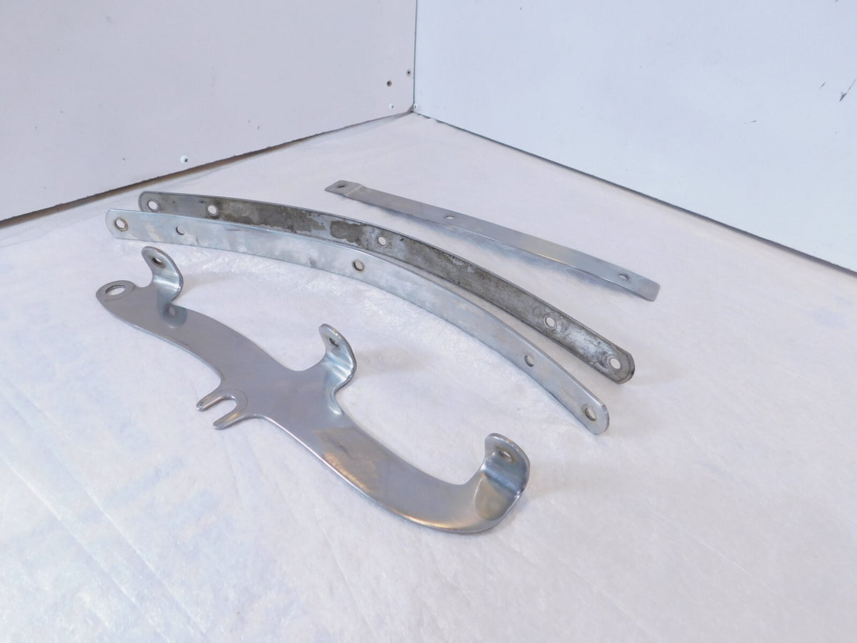 Harley Davidson Softail Street Bob Front Windshield Windscreen Mount Bracket Lot - C3 Cycle