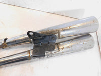 Honda CB1000 Chrome Rear Engine Right Exhaust Header Pipes & Mufflers -Damaged - C3 Cycle