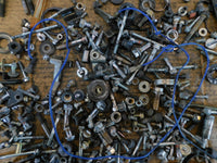 1999 Honda VT1100 VT1100C3 Shadow 1100 Aero Nuts Bolts & Brackets Parts Box Lot - C3 Cycle