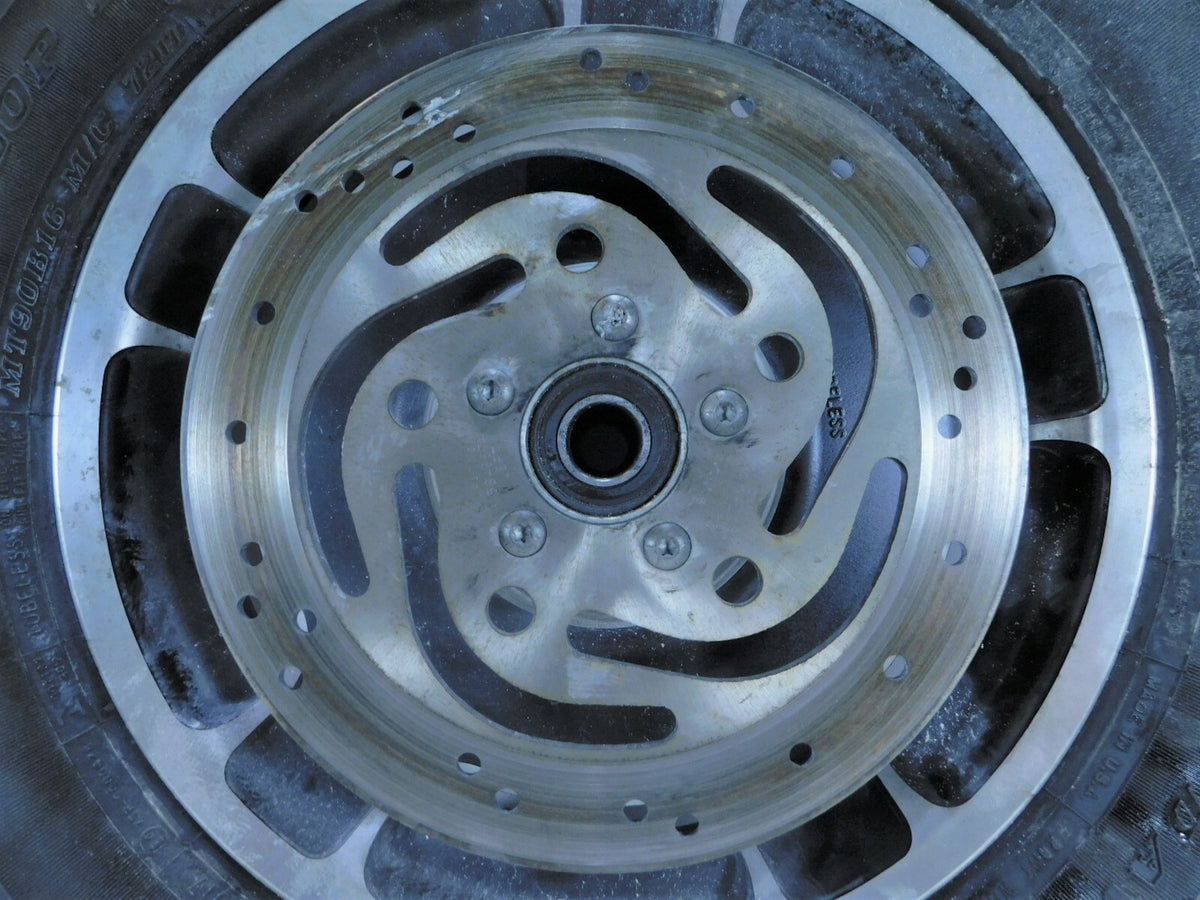 Harley Davidson Touring Road King & Electra Glide Cast Front Wheel Rim w/ Rotors - C3 Cycle