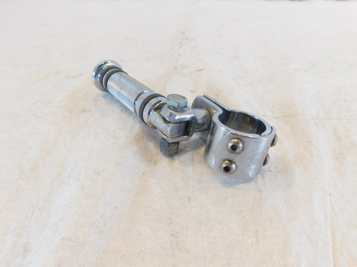Harley Electra Glide & Road King Highway Footrest Footpeg & Mount Bracket Clamp - C3 Cycle