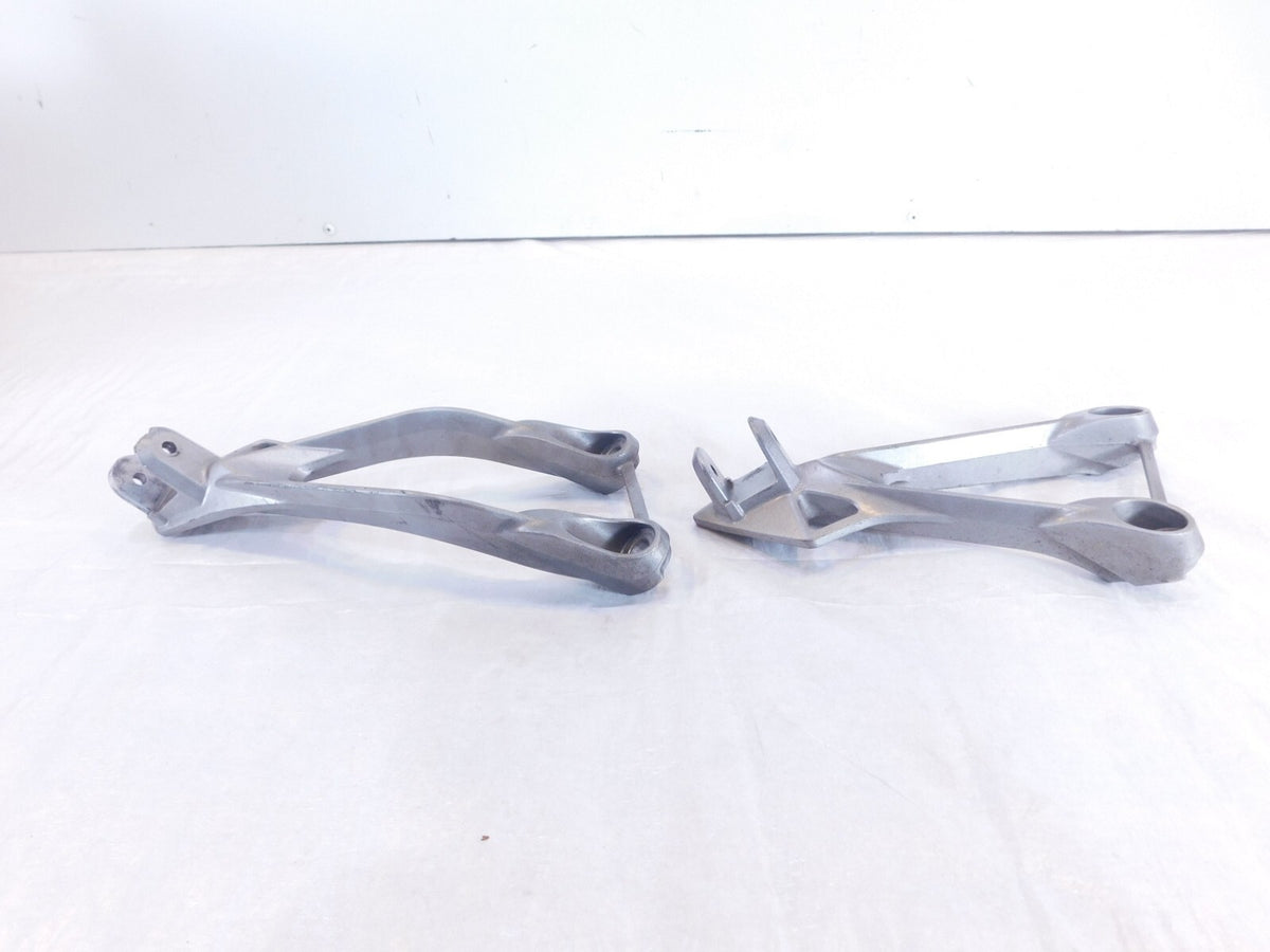 2005-2008 Kawasaki Ninja ZX6R ZX6RR ZX600 Rear Passenger Foot Rest Pegs Brackets - C3 Cycle