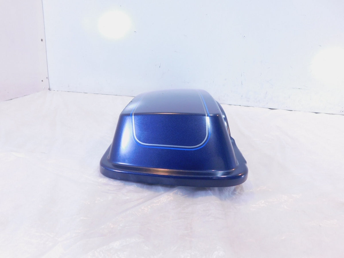Harley Davidson Road King Street & Electra Glide Blue Right Saddlebag Cover Lid - C3 Cycle