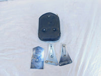 1997 Kawasaki Vulcan VN1500 1500 Classic Rear Back Sissybar Pad Plate & Mounts - C3 Cycle