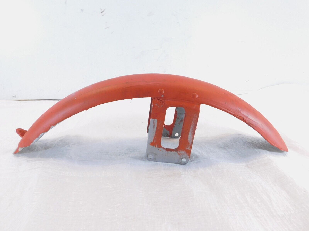 Harley Davidson Sportster 883 & 1200 Orange Front Wheel Cover Fender - No Dents - C3 Cycle
