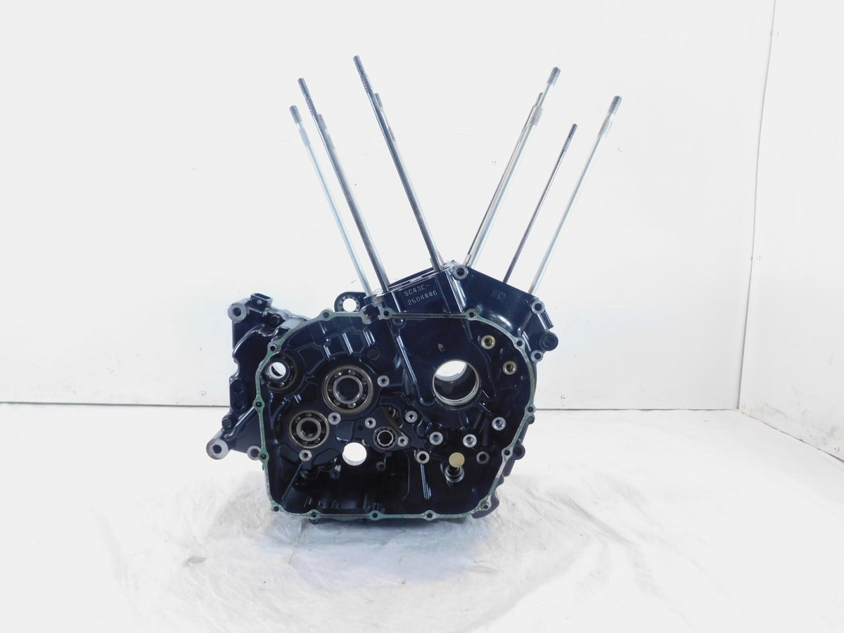 Honda VT1100 VT1100C2 Shadow 1100 Sabre Black Engine Motor Crankcase Crank Case - C3 Cycle