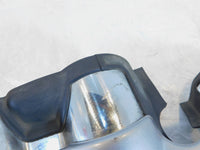 Honda GL1800 Goldwing 1800 Silver Right Exhaust Header Pipe Muffler Shield Cover - C3 Cycle