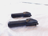 1979-1983 Honda CB650 CB650C Custom Black Rear Left/Right Foot Pegs Footrests - C3 Cycle