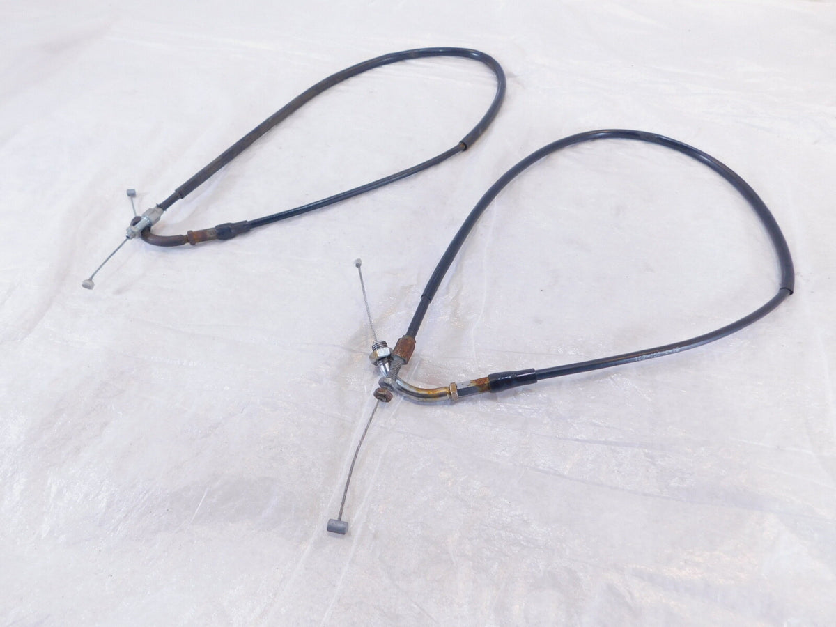 Honda CB550 CB550K & Hondamatic CB750 Handlebar Push/Pull Throttle Cable Lines - C3 Cycle