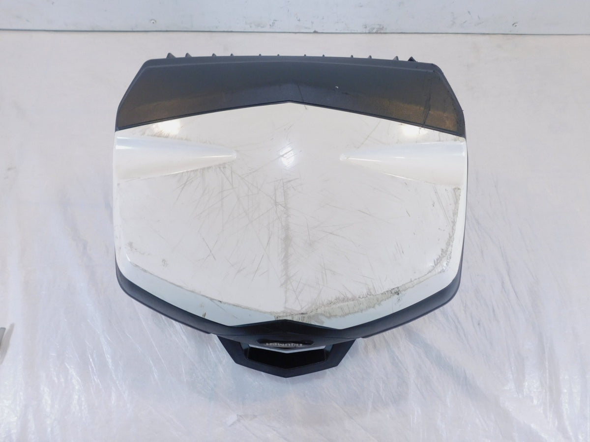2006-2020 Triumph Tiger 1050 White Pannier Sidecase Saddle Bag Luggage Box - C3 Cycle