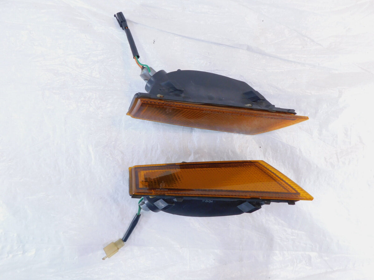 1988-1997 Honda GL1500 Goldwing 1500 Front R/L Turn Signal Indicator Light Lamps - C3 Cycle