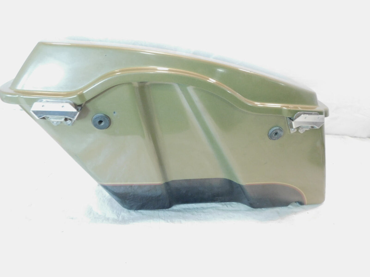 Harley Davidson Touring Road King Street & Electra Glide Green Right Saddlebag - C3 Cycle