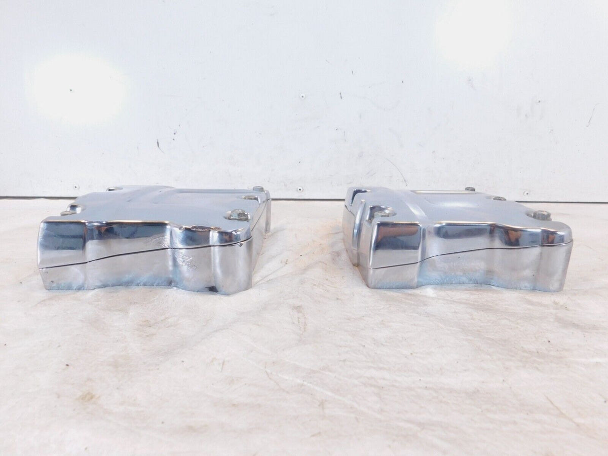 Harley Davidson Road King Dyna & Softail Chrome Cylinder Head Top Rocker Boxes - C3 Cycle