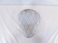 1983-2003 Harley Davidson Sportster 883 & 1200 Custom White Spring Solo Seat - C3 Cycle