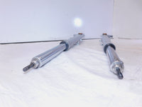 2000-2006 BMW R1150-R R1150R Silver Front Wheel Left/Right Fork Shock Leg Tubes - C3 Cycle