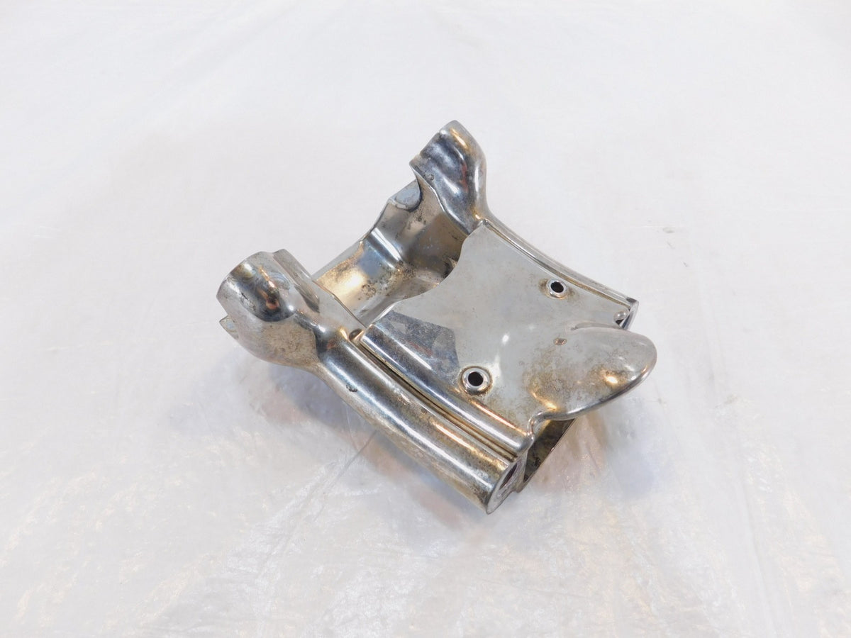 Harley Sportster 883 1200 Custom Chrome Handlebar Riser Mount Bracket & Cover - C3 Cycle