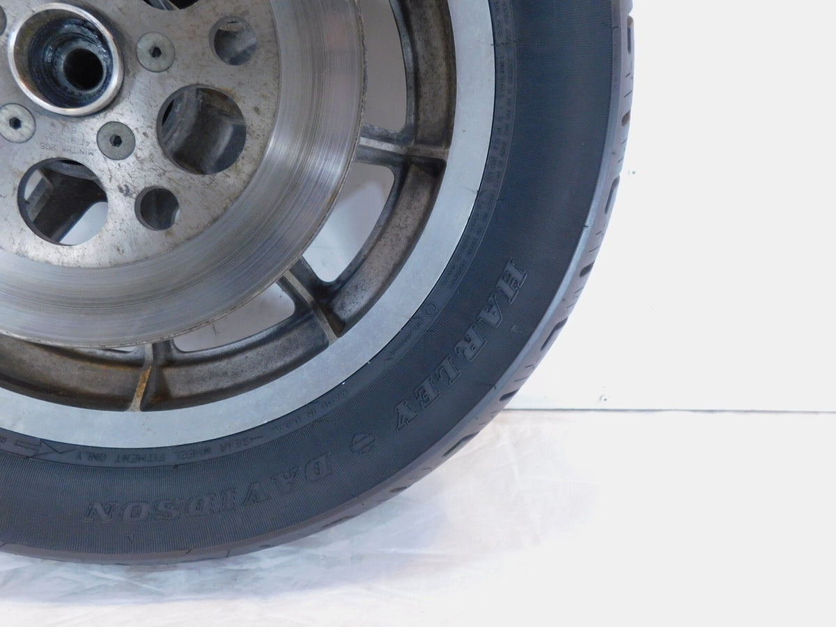 Harley Davidson Dyna Softail & Sportster 883 & 1200 Cast Rear Wheel Rim w/ Tire - C3 Cycle